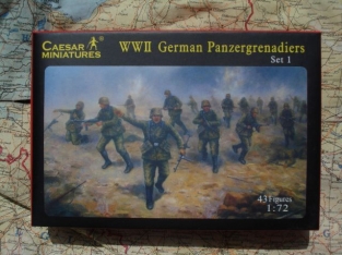 CAE052  WWII German Panzergrenadiers